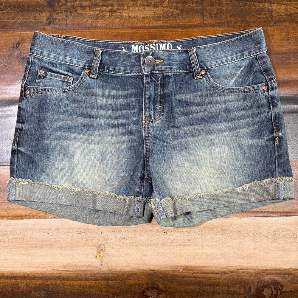 Mossimo Supply Co Jean Shorts Medium Wash